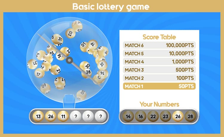 Lottery Numbers - HTML5 Game - 1