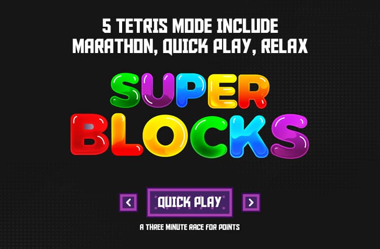 Super Blocks - HTML5 Game - 1