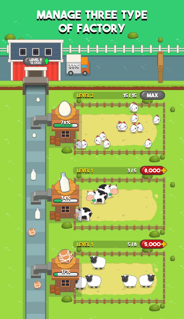 Farm Factory - HTML5 Game