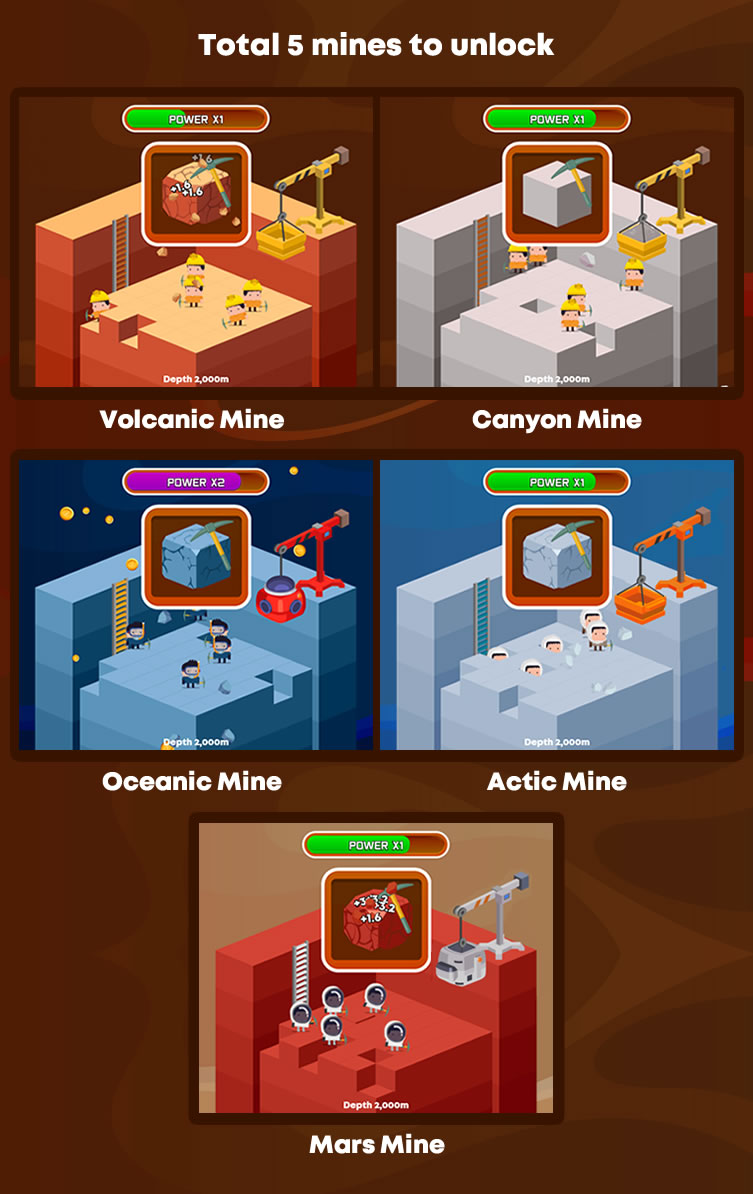 Dig Dig Clicker - HTML5 Game