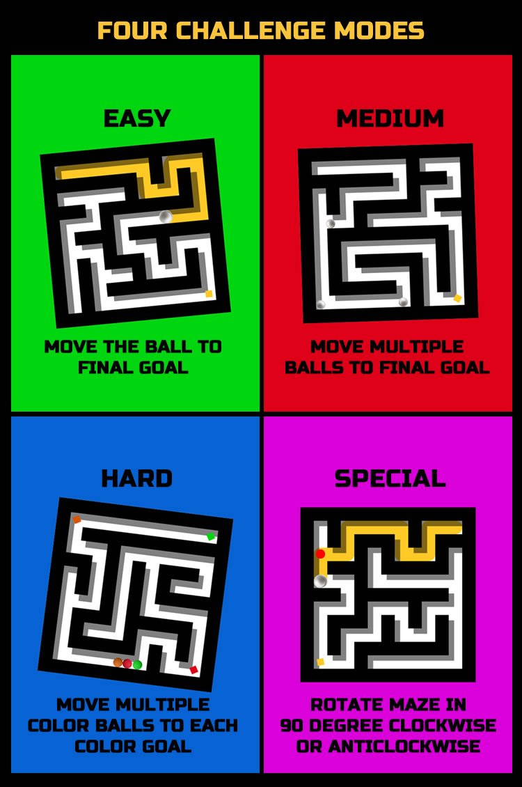 Maze Rotate - HTML5 Game