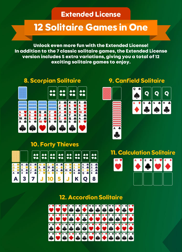 Solitaire Collection - HTML5 Game - 2