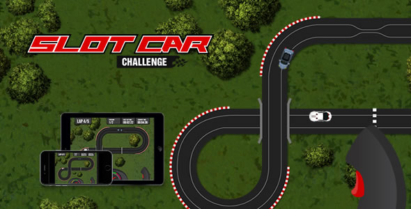 Slot Car Challenge - HTML5 Game - Image 2
