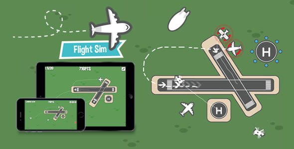 Flight Sim - HTML5 Game - Image 2