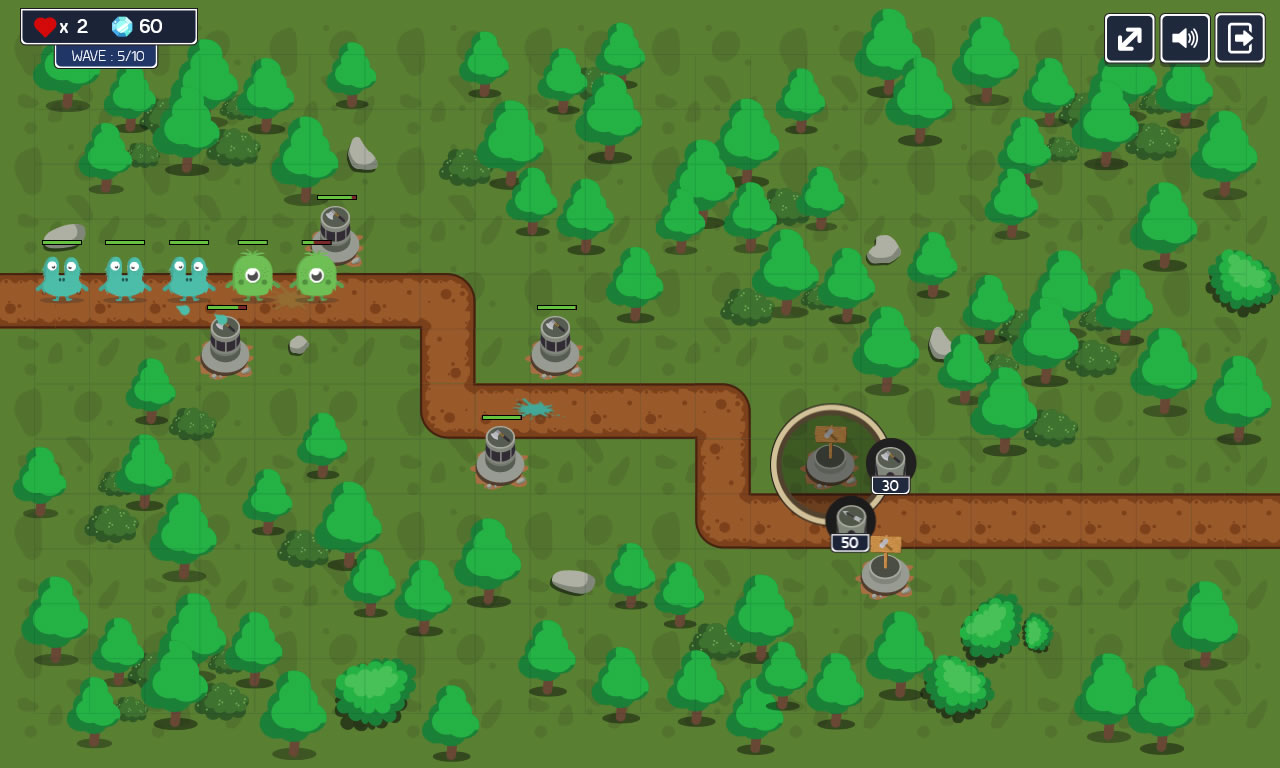 Monster Rush (Tower Defense) - HTML5 Game - Image 6