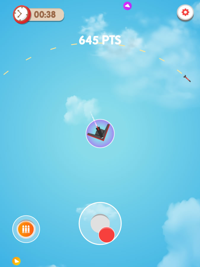 Avoid Missiles - HTML5 Game - Image 11