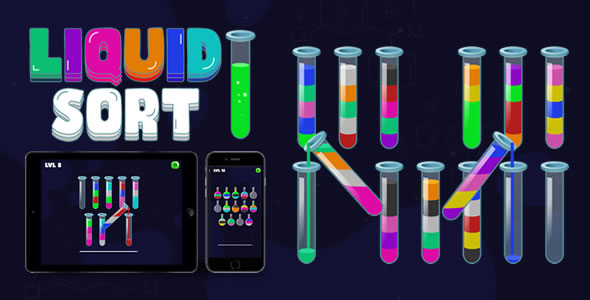 Liquid Sort - HTML5 Game - Image 2