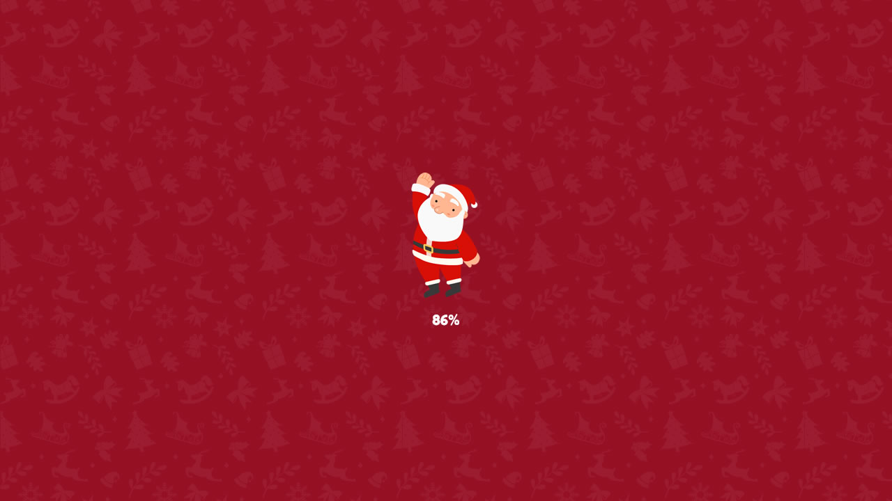 Merry Christmas (Pop Up Card) HTML5 Canvas - Image 3