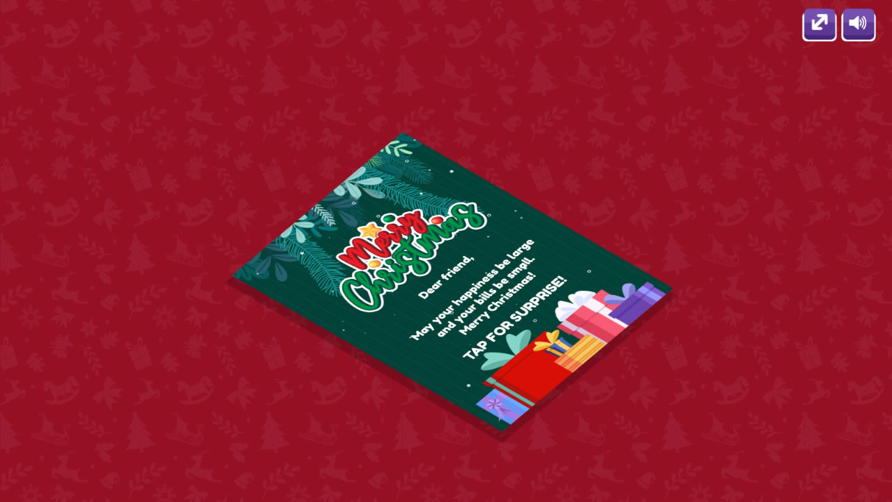 Merry Christmas (Pop Up Card) HTML5 Canvas - Image 4