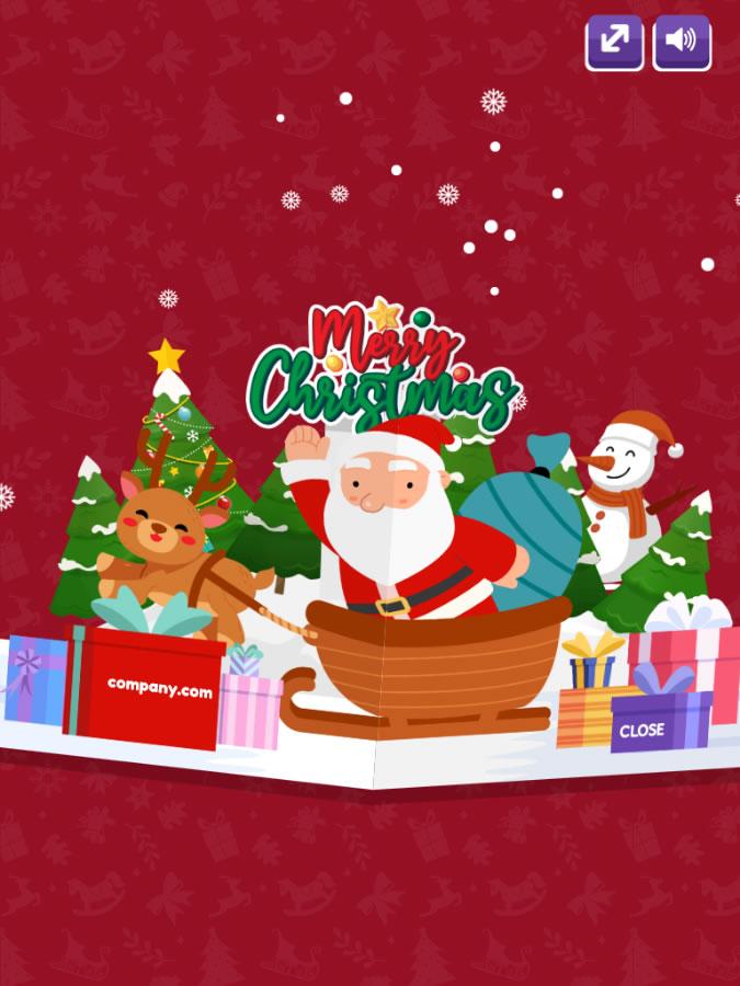 Merry Christmas (Pop Up Card) HTML5 Canvas - Image 7