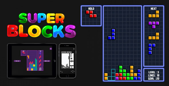 Super Blocks - HTML5 Game - Image 2