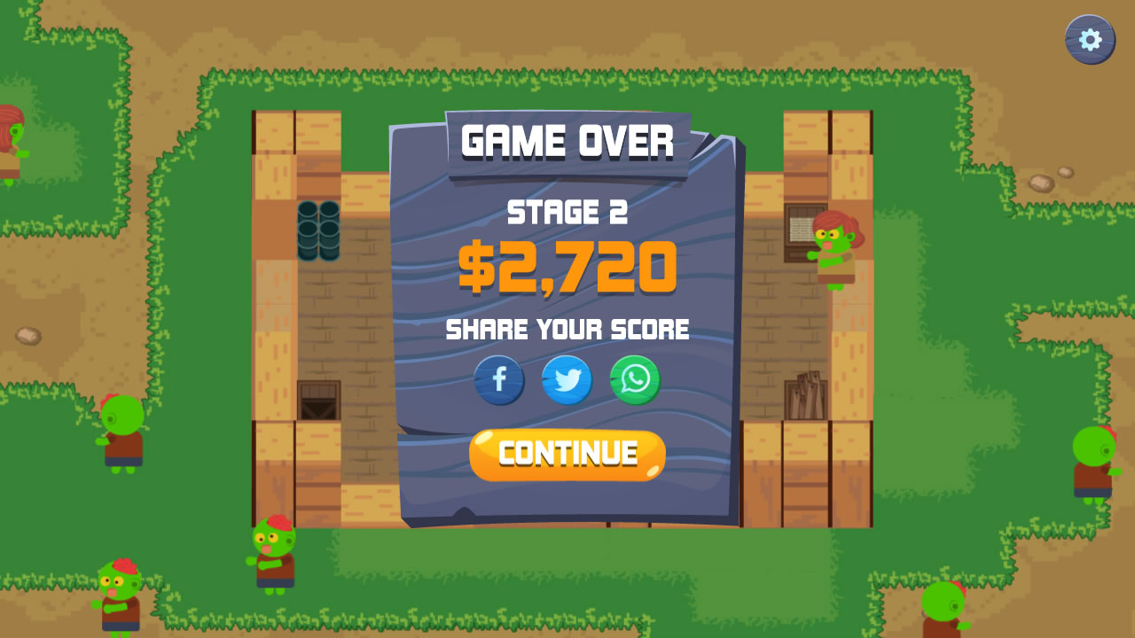 Zombie Attack - HTML5 Game - Image 8