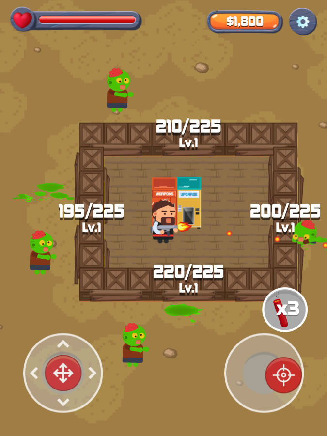 Zombie Attack - HTML5 Game - Image 11